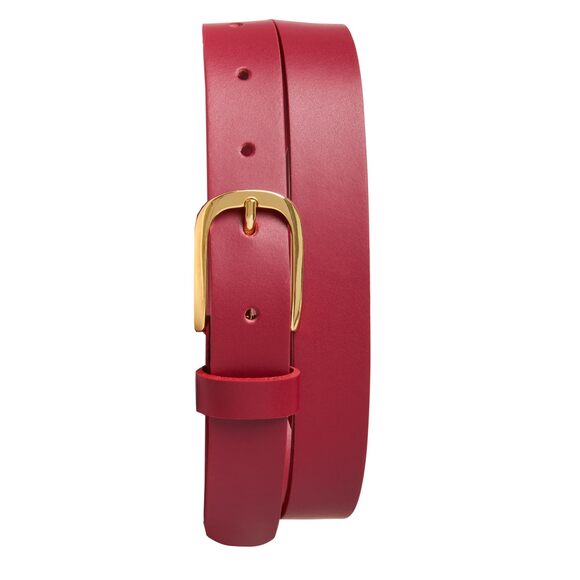 3858 Womens Belt Cinzia Red